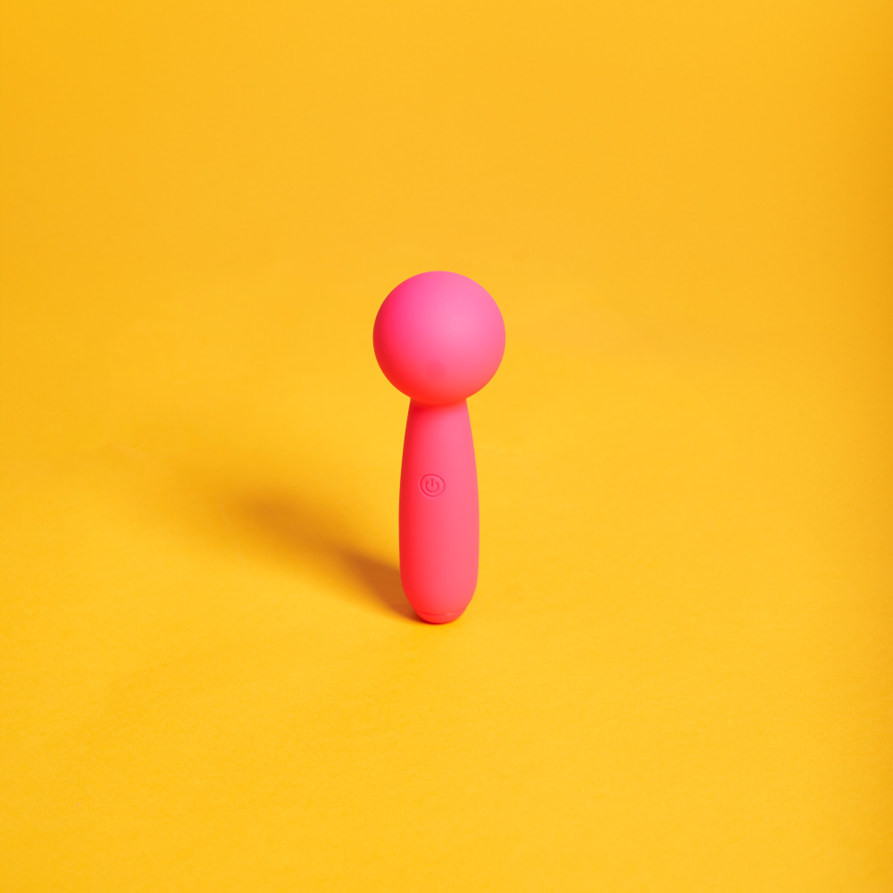 Lolly mini wand vibrator — detail view